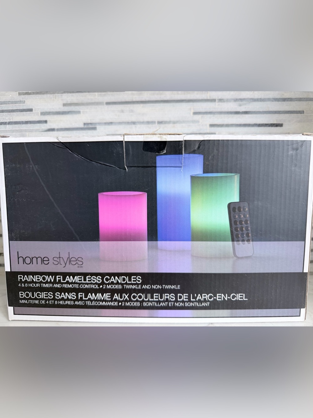 LED Flameless Color-Changing Candles with Remote - Multi-Color - Picture 2 of 4